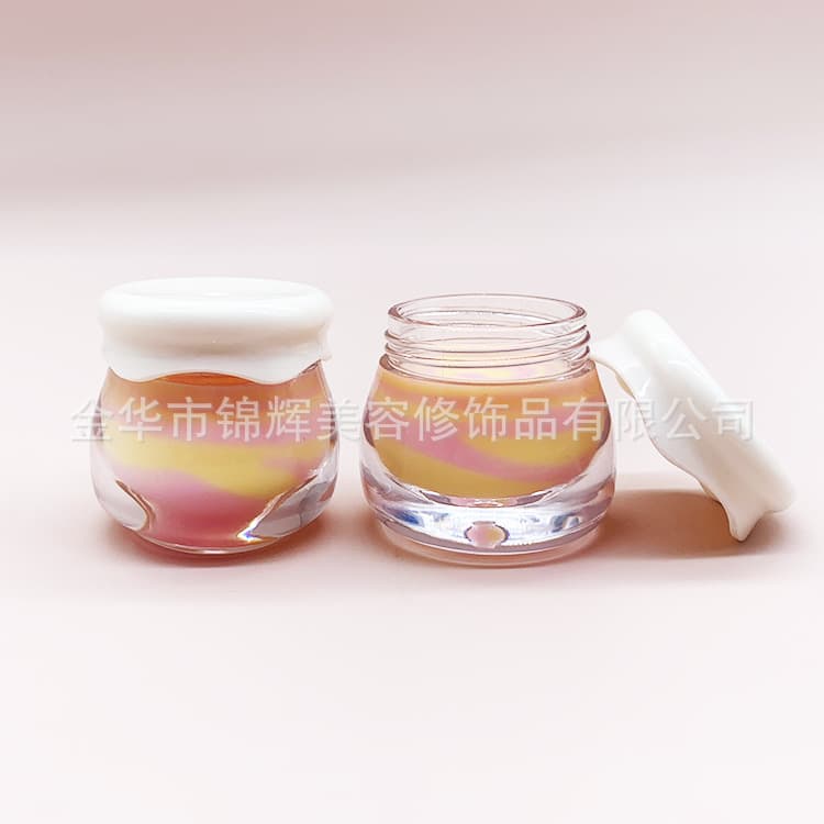 For foreign trade only, special lipstick tube, children's honey pot, textured lip jelly lip mask, only for export