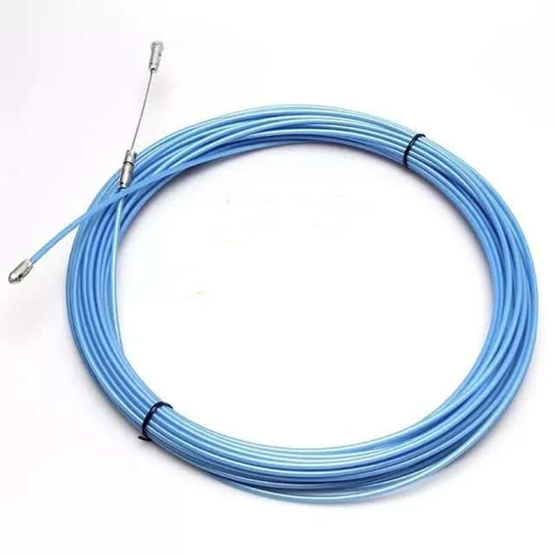 Blue Wheeled Wire Threading Tool for Electricians, Conduit Threader, Wire Puller, Hidden Conduit Threader, Manufacturer Wholesale
