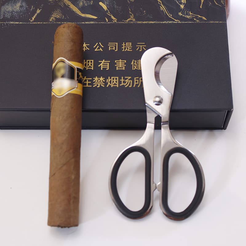 Wholesale 420 Stainless Steel Pill Cutter/Dispenser, Multi-functional Double-bladed Rubber Ring Cigar Cutter