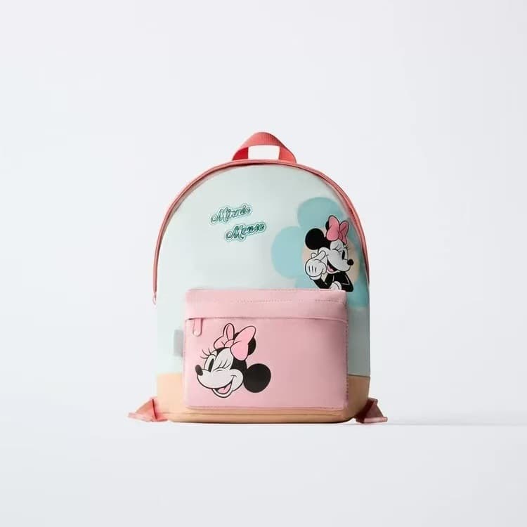 Kindergarten School Bag New Cartoon Cute Backpack for Boys and Girls 2-5 Years Old Lightweight and Burden-Reducing Children's School Bag