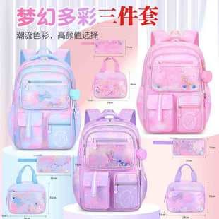 Cross-border new student backpack large capacity for middle and high school girls butterfly double shoulder bag wholesale drop shipping