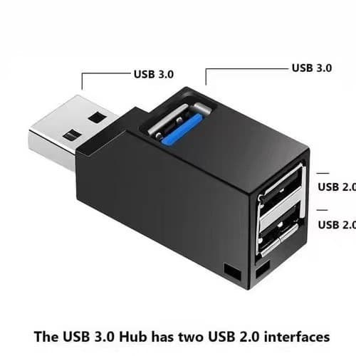 Plug-in Portable Multi-Port HUB Splitter USB 3.0 High-Speed Hub External Connection