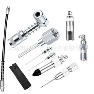 Cross-Border Hot Selling Needle-Type Grease Nipple Grease Fitting Grease Gun Tip Nozzle Lubricating Grease Narrow Needle Accessories