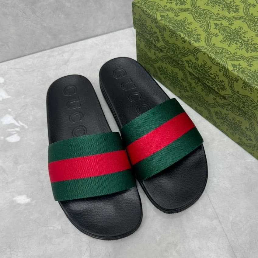 Women's Summer Slippers, Non-Slip, Trendy Striped, Simple Style, Versatile Korean Indoor Soft Flip-Flops