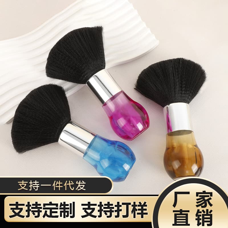 Hair Cleaning Brush Soft Bristle Haircut Tool for Children Mushroom Head Brush Hairdressing Tool Beauty Health Makeup Brush