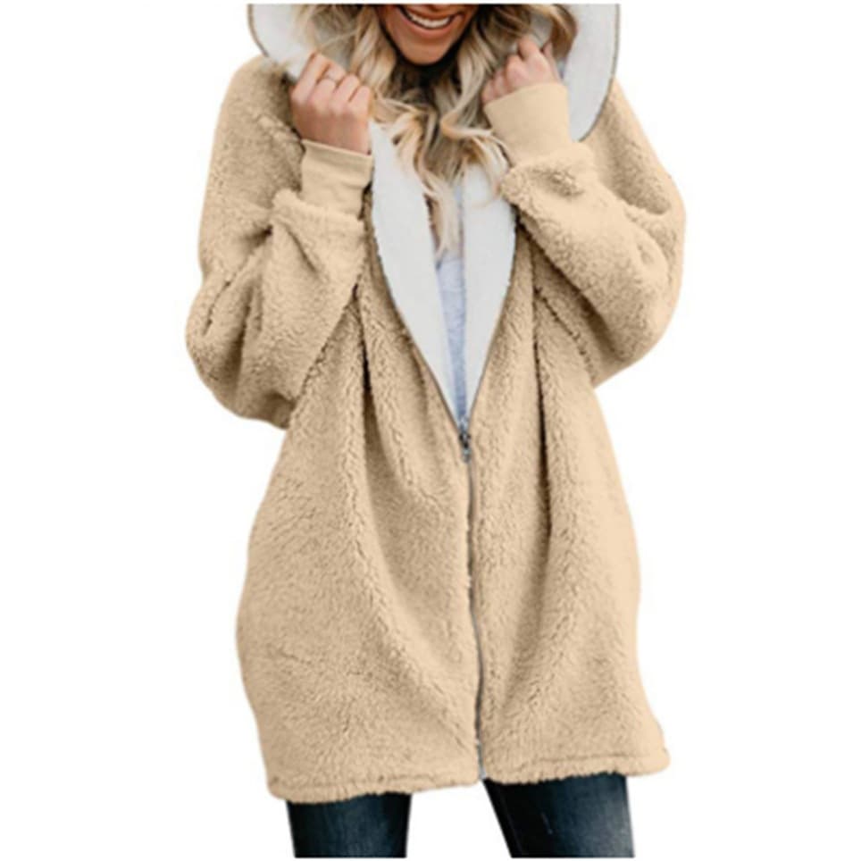 2022 Winter Warm Hoodies Coats Women Ladies Sweater Tops