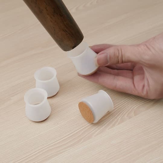 Factory Silicone Small Chair Leg Caps Thickened Anti-Slip Silent Table Chair Leg Pads Chair Leg Protectors Large