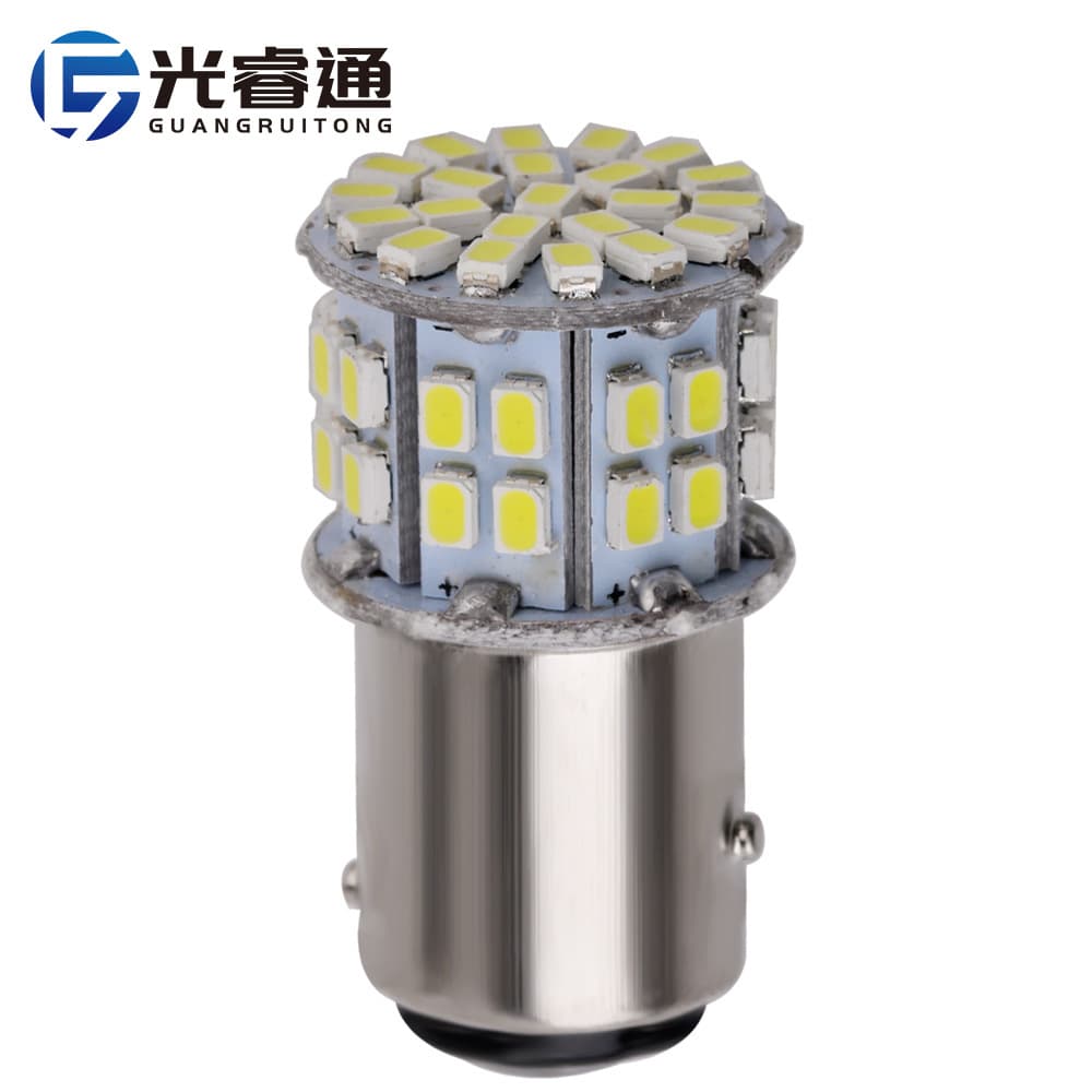 Guangruitong Cross-border Car Brake Light 1206-50SMD Reverse Light Turn Signal Tail Light LED Motorcycle Light