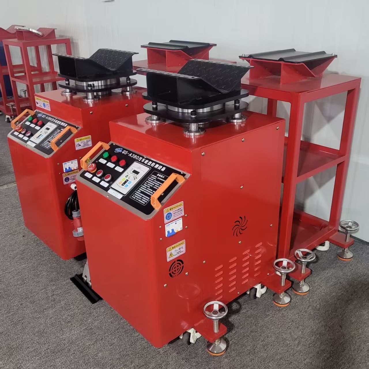 Chassis road simulation system - road condition simulation test machine - chassis suspension fault detection station