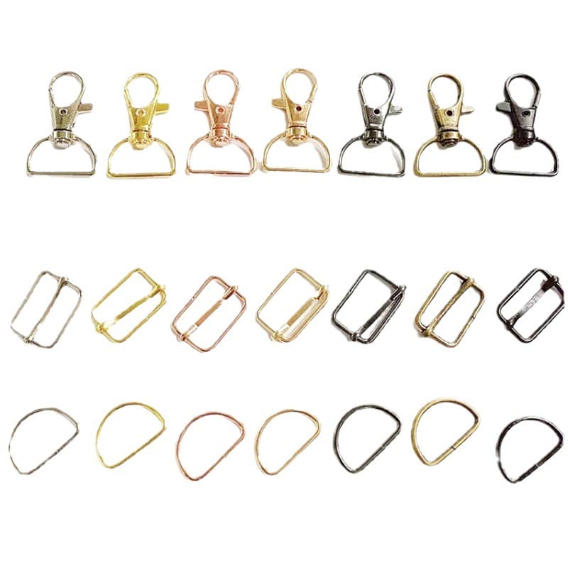 Cross-border Exclusive Metal Hook Clasps, Zinc Alloy Dog Clasps, Car Keychains, DIY Hardware Jewelry Accessories