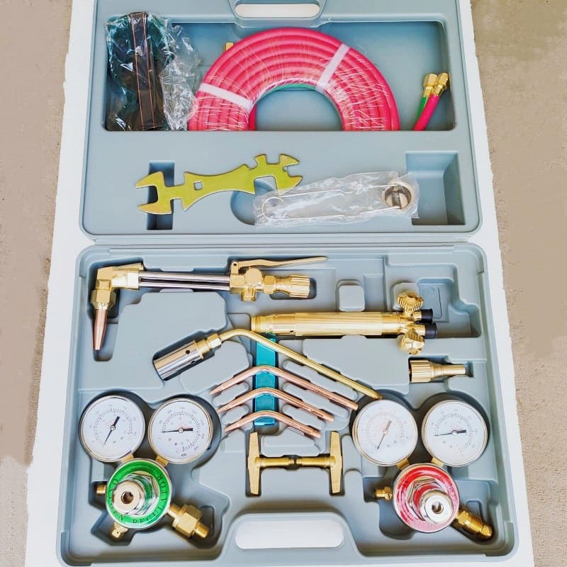 Factory Direct Supply American-style Philippine Portable Oxygen Acetylene Gauge Welding Torch Cutting Kit Cutting Torch Regulator
