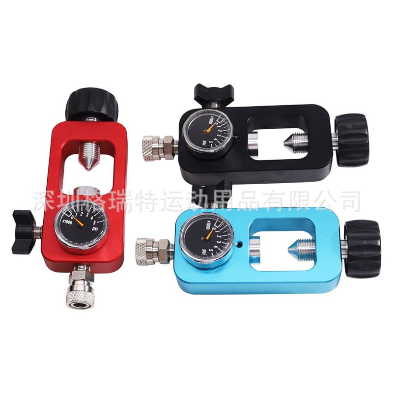 Cross-border Colorful Yoke Diving Cylinder Adapter Basket Head 33mm Pressure Gauge Scuba Diving Adapter