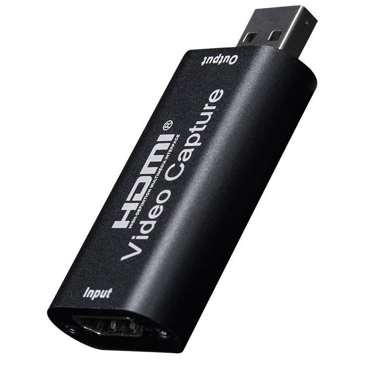 Mobile Phone Gaming Tool USB 2.0 Capture Card Game Live Recording Box Supports VLC/Amcap OBS