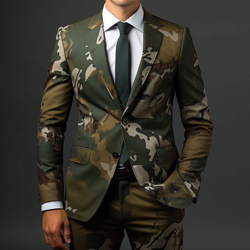 Men's 3D Digital Print Suit for Cosplay Party Stage Nightclub Shiny Cool Performance Blazer