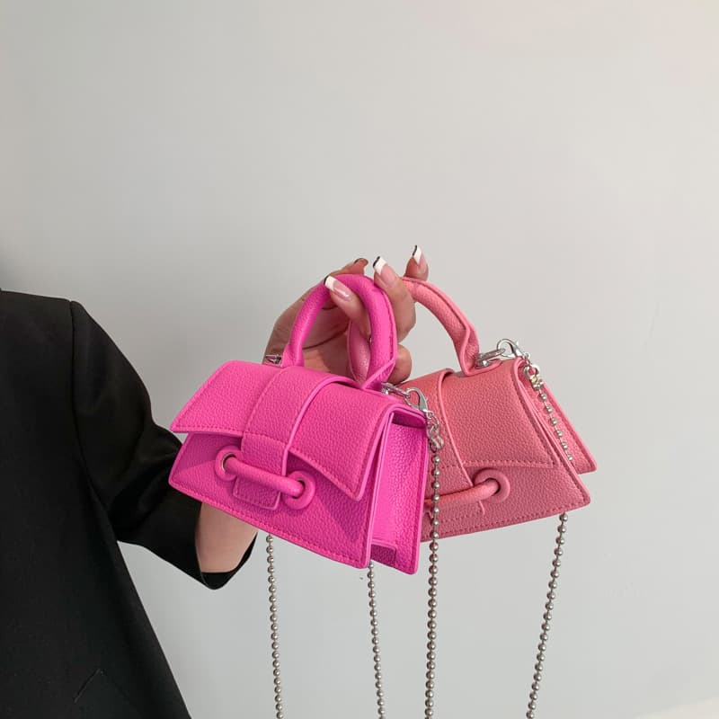 Mini Unique Kelly Bag Fashionable High-end Feel Lipstick Crossbody Bag Summer Parent-child Coin Purse Travel