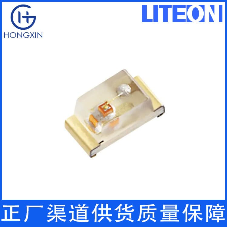 APTD1608SYCK SMD, wavelength 590nm, operating current 30mA, luminous intensity 480mcd