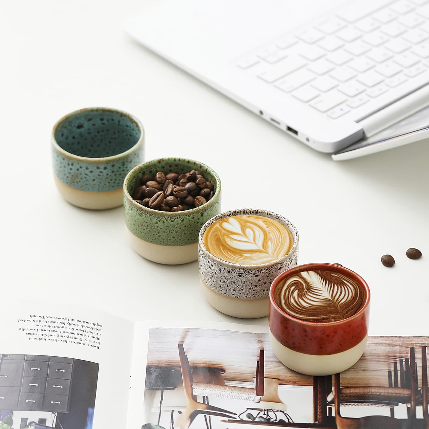 Retro Kung Fu tea cup creative ceramic cup tea bowl espresso cup stoneware cup cross-border supply tea cup wholesale