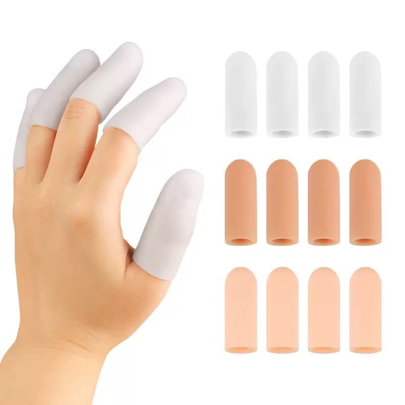Silicone Thumb Care Sleeve for Corns, Toe Protector for Bunion and Overlapping Toes