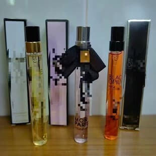 Original 10ml Portable Perfume Vial Paris Black Duck Freedom