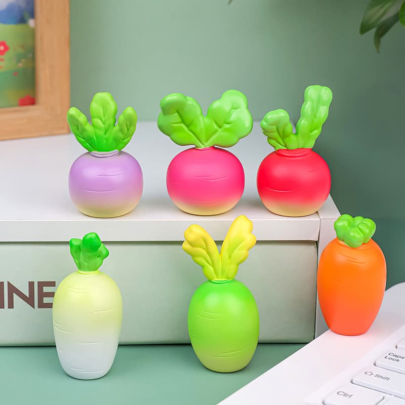 Cute Little Carrot Creative Artificial Cartoon Carrot Ornaments Resin Crafts Plant Potted Desktop Student Gifts