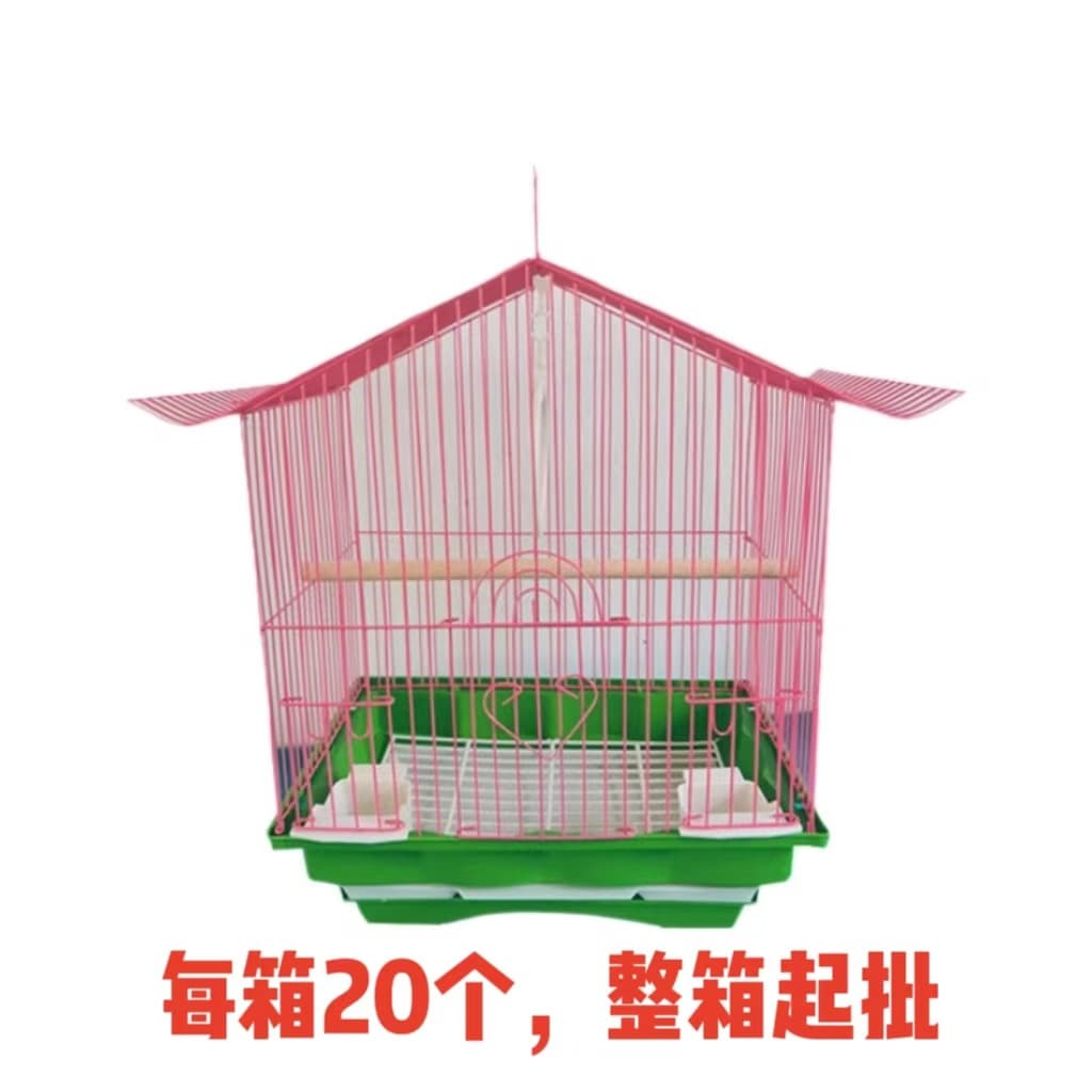 Iron Art Bird Cage Parrot Villa Home Use Cage Small Medium Large Size Available for All Types of Birds Rustproof Durable
