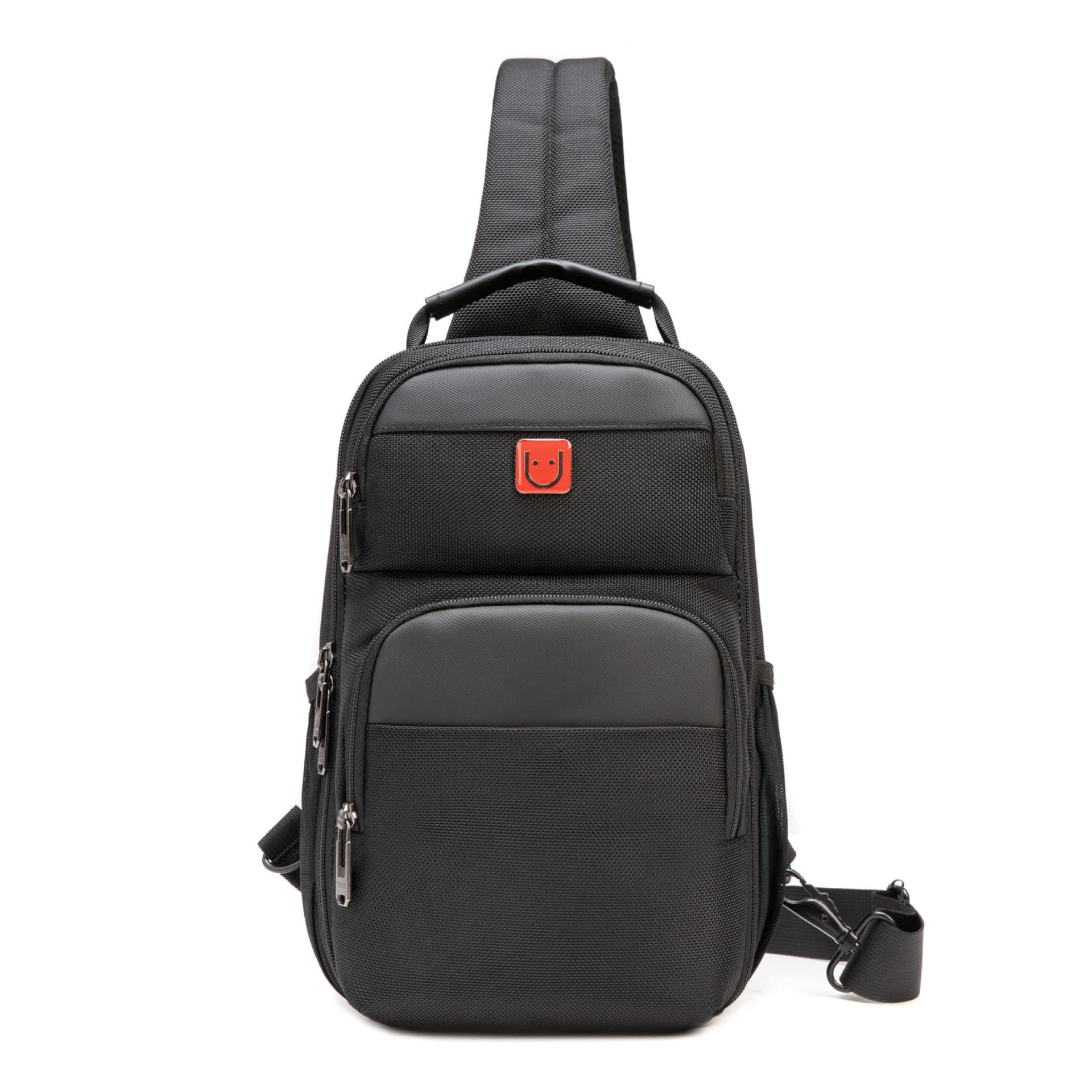 Men's Chest Bag Casual Sling Bag Large Capacity Trendy Crossbody Backpack Fashion Chest Pack