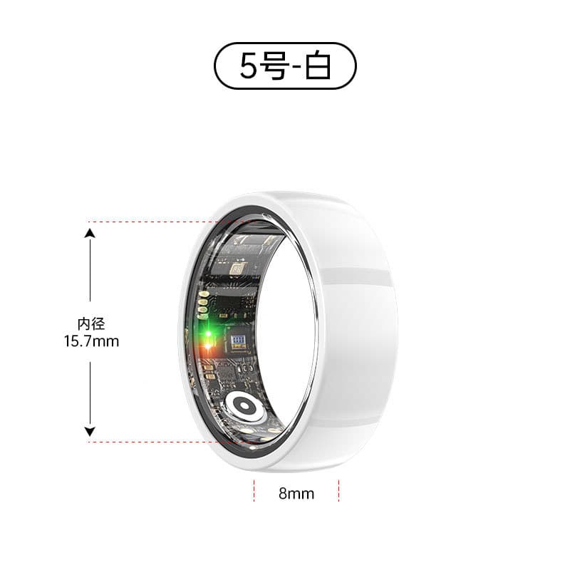 New R1000 Ring Watch Diving Blood Pressure Blood Glucose Heart Rate Monitoring Bluetooth Connectivity