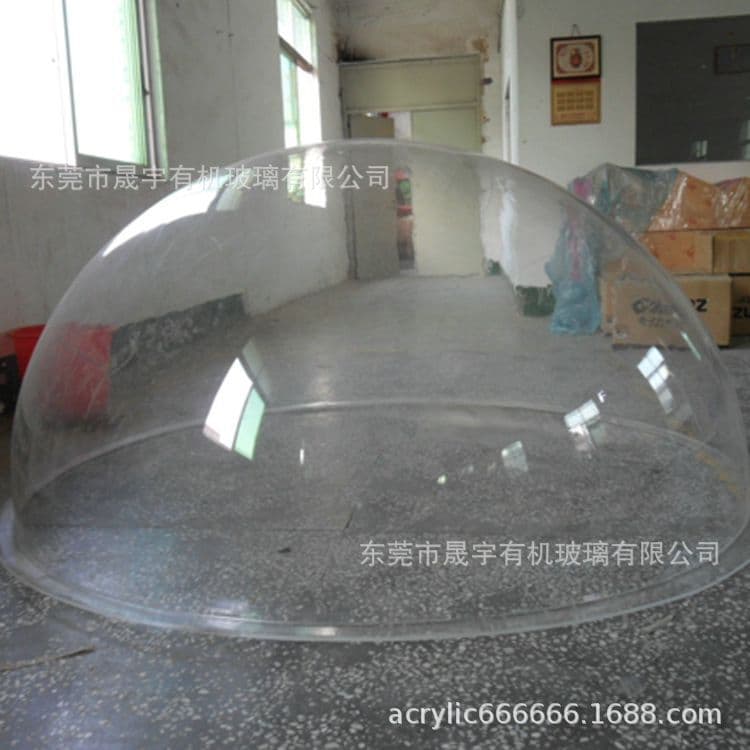 Thickened Acrylic Hemispherical Cover High Temperature Resistant Dust Cover for Instruments/Industrial Parts Protection