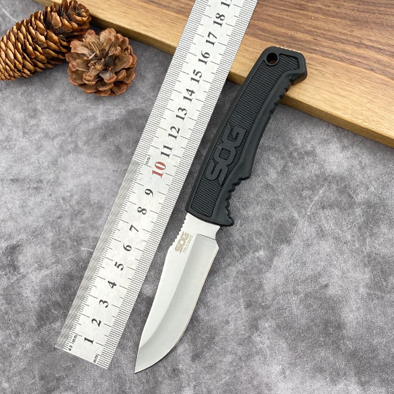 SOG New High Hardness Wilderness Survival Portable Knife Small Knife Outdoor Full Tang Straight Knife Camping Tactical Knife