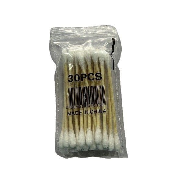 Double-Tip Cotton Swabs Boxed and Bagged Disposable Cotton Swabs for Makeup, Ear Cleaning, Household Use, Pointed Bamboo Stick Cotton Balls