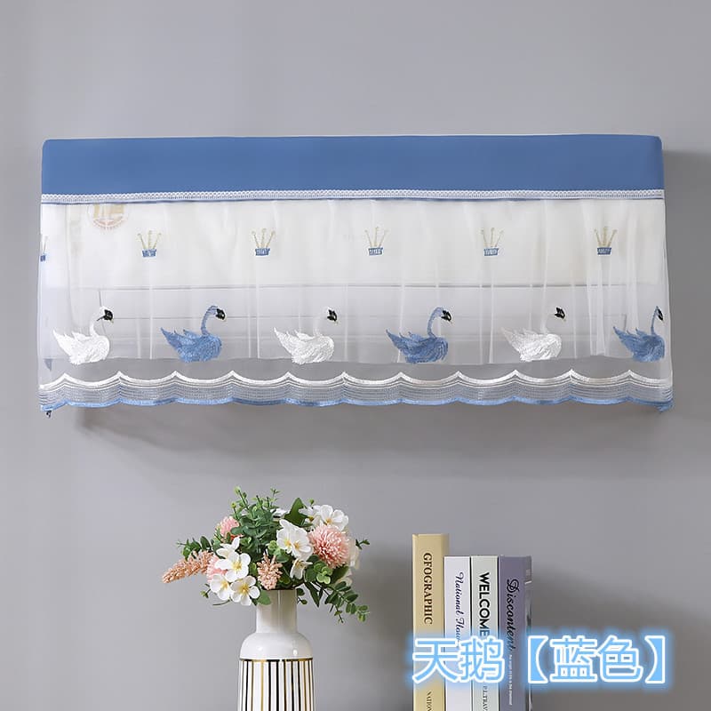 Wholesale universal air conditioner dust cover for wall-mounted units, fabric cover that doesn't need removal when operating, prevents direct airflow