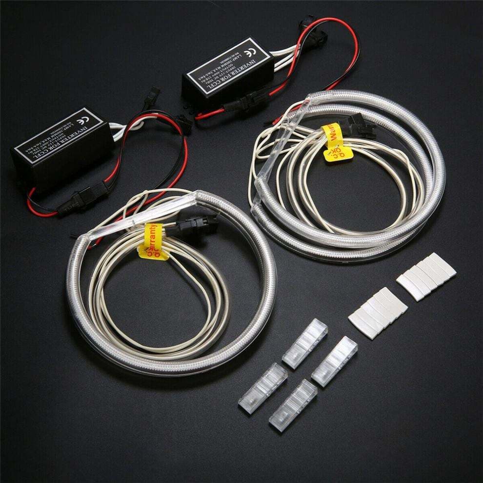 Suitable for BMW CCFL angel eye set E46E38E39 cold cathode angel eye semicircular aperture 131MM