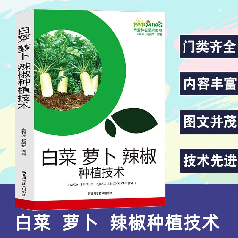 Cabbage, Radish, and Pepper Planting Techniques: Variety Selection, Cultivation Methods, Radish and Pepper Growing