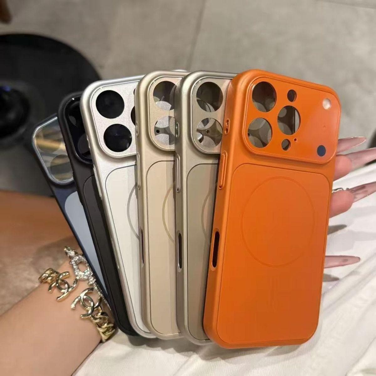 Compatible with iPhone 17 Pro Max New Case, Instantly Transforms into Large Window iPhone 16 Magnetic Case, 15 Protective Cover