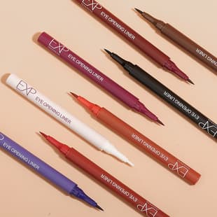 Export Beauty Eyeliner, Waterproof Non-Smudge, Lazy White Eyeliner, Multi-Color Long-Lasting Ultra-Fine Eyeliner Wholesale