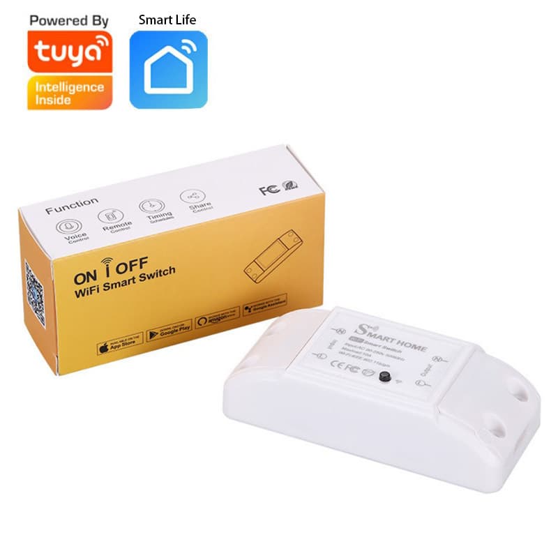 Tuya Smart WiFi Switch Voice APP Remote Control Timer Switch WiFi Bluetooth Dual Mode with 433M