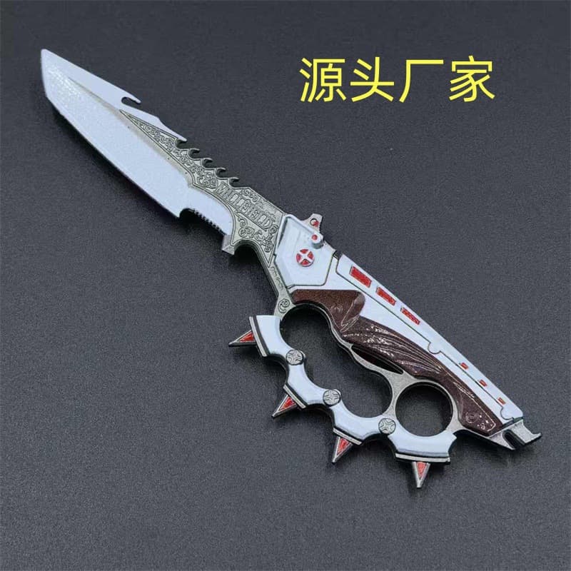 Delta Force Week 22cm Edge Creed Melee Weapon Replica S7 Knife Skin Model Alloy Weapon Series