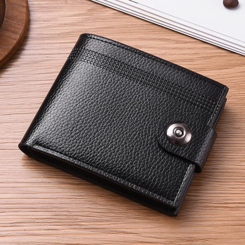 Short men's wallet manufacturer wholesale men's large-capacity coin purse wallet foreign trade multi-functional men's card holder