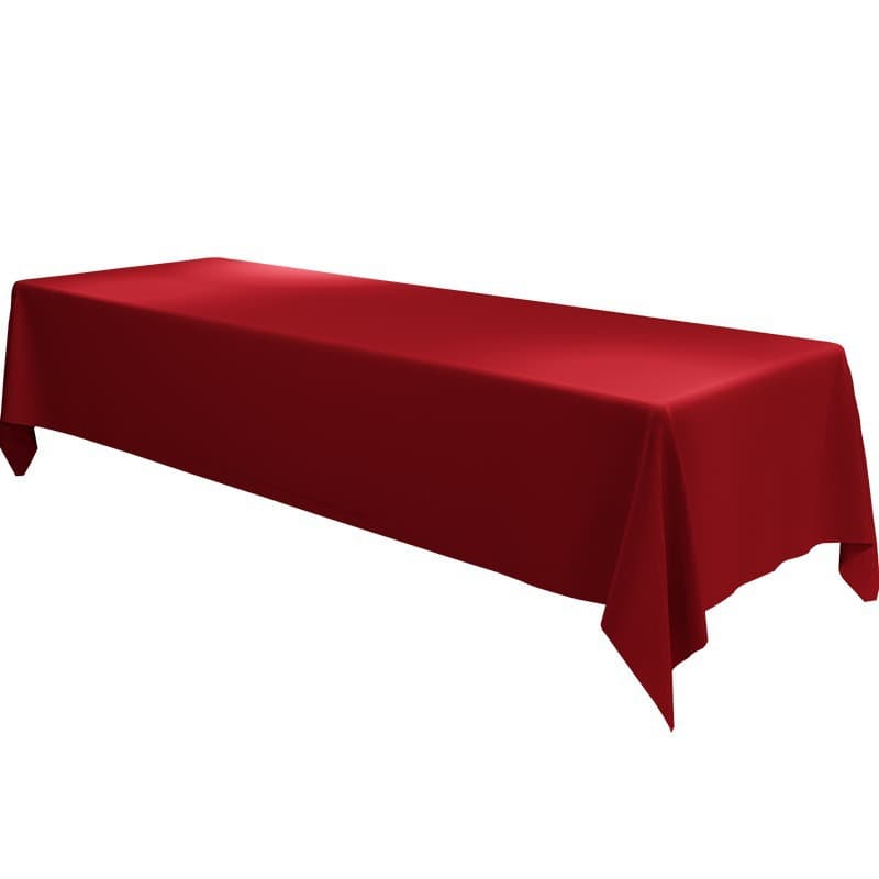 Solid Color Thickened Waterproof Conference Table Cloth Fabric Rectangular Office Exhibition Wedding Table Cover Sign-in Promotion Tablecloth