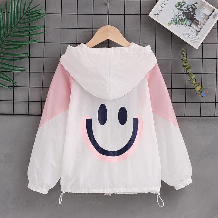 Girls' Sun Protection Jacket 2026 New Stylish Mid-Large Kids Summer Quick-Dry Air Conditioning Sunscreen Thin Breathable Coat
