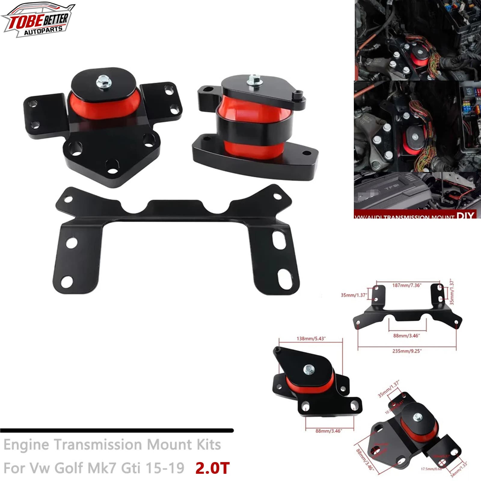 Cross-border Modified Transmission Installation Kit for VW Golf GTI MK7 Audi A3 S3 1.8/2.0T