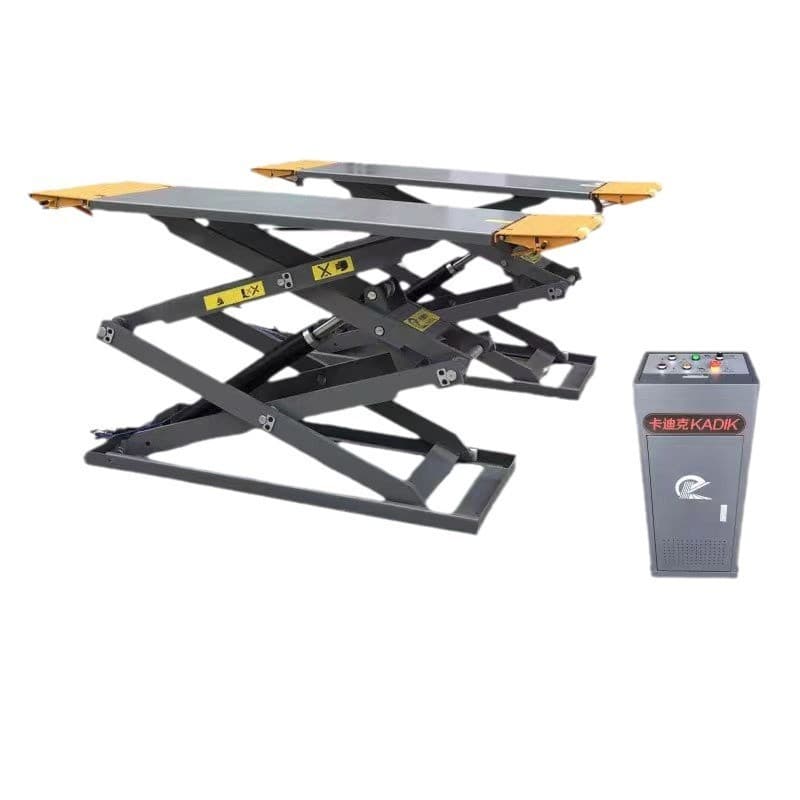 Factory wholesale scissor lift, no pit required, ultra-thin small scissor lift, car maintenance and repair equipment
