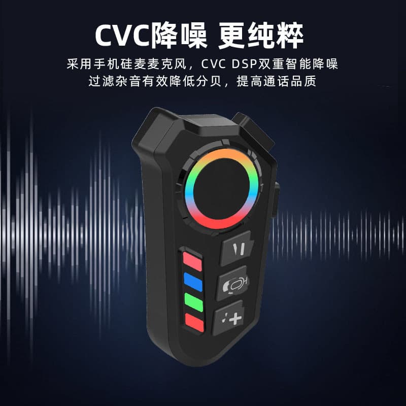 Cross-Border K06 Motorcycle Delivery Rider Half Helmet Full Helmet Waterproof Noise Reduction Ultra-Long Bluetooth Headset Factory Direct Delivery