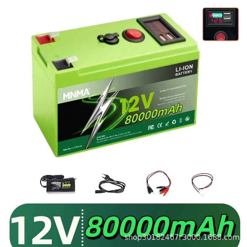 12V 150AH lithium iron phosphate battery home energy storage RV off-grid system solar power system ship