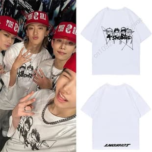 2026 New Kpop LNGSHOT Graphic T-shirt Ohyuan