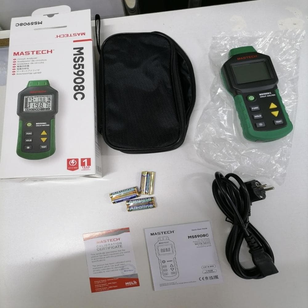 Huayi MASTECH Circuit Analyzer MS5908 English Version