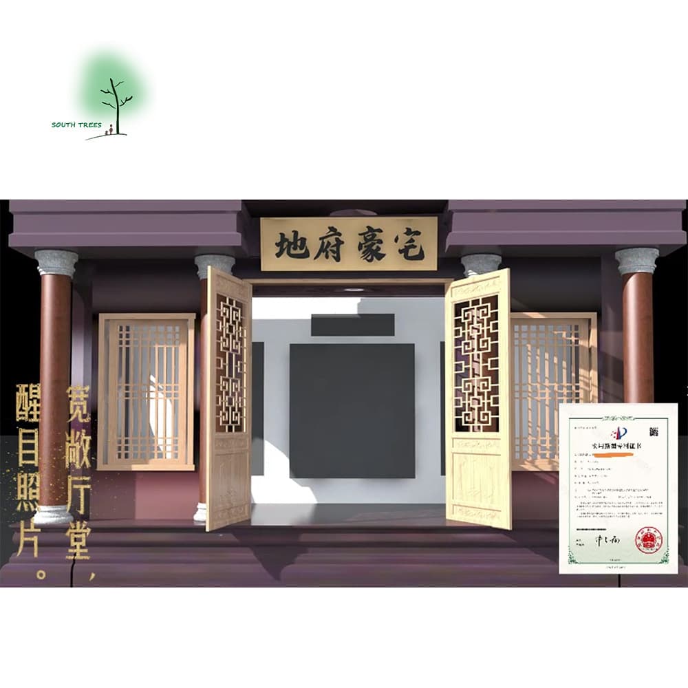 Manufacturer direct sale patented product urn longevity box funeral grave relocation white affair supplies