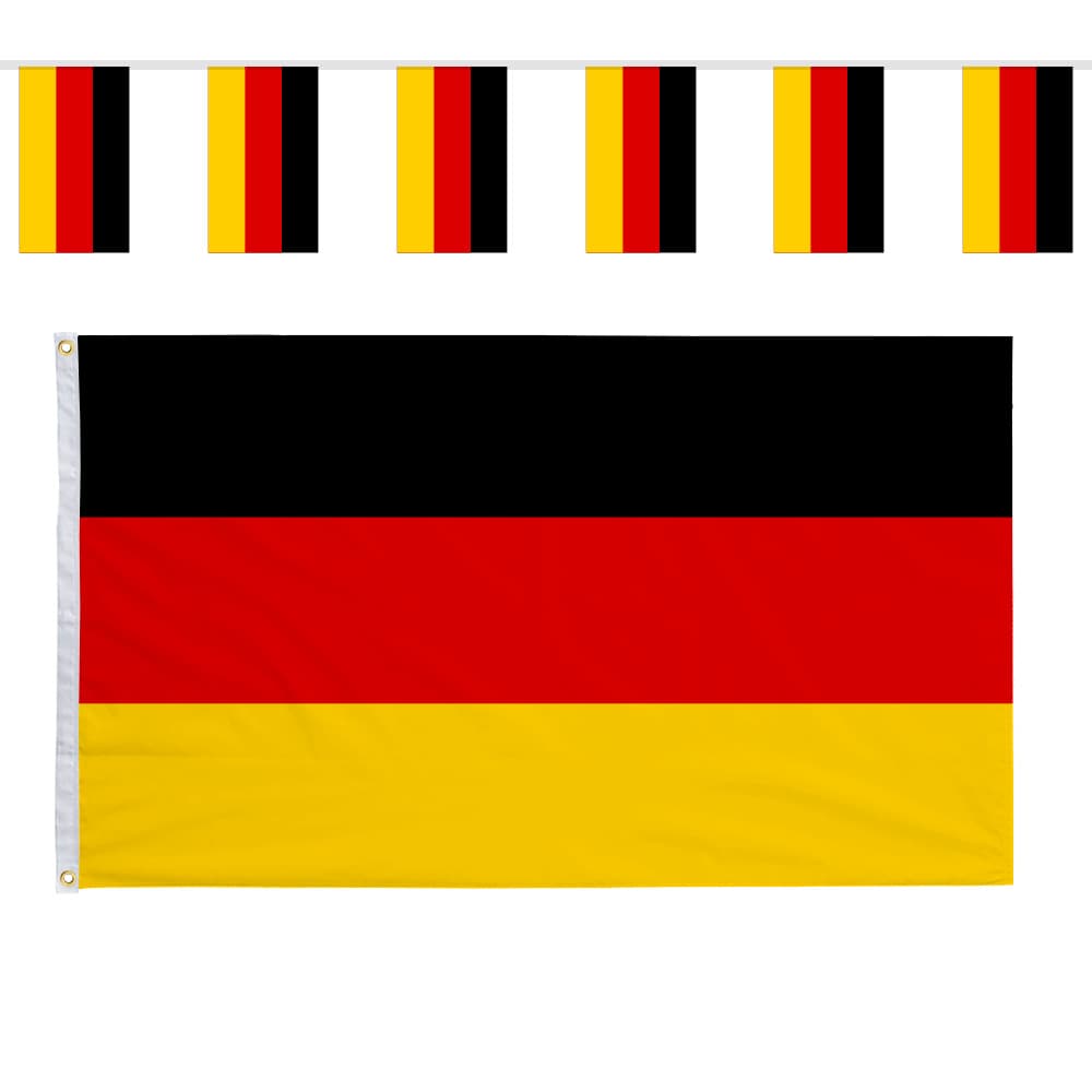 Germany Flag 90x150cm German World Cup Flag German Eagle 3x5ft Polyester Flag