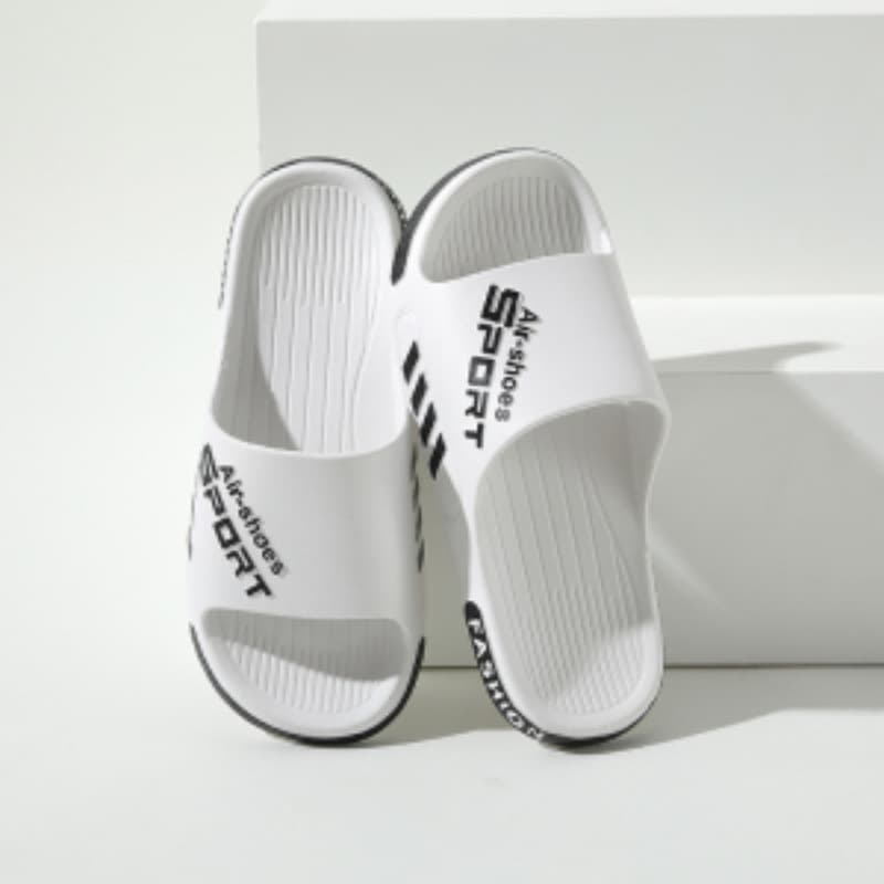 Large Size Summer Slippers for Men and Women, Indoor and Outdoor Wear, Ins Style, Anti-Slip, Student Couple Slippers, Men's Trendy