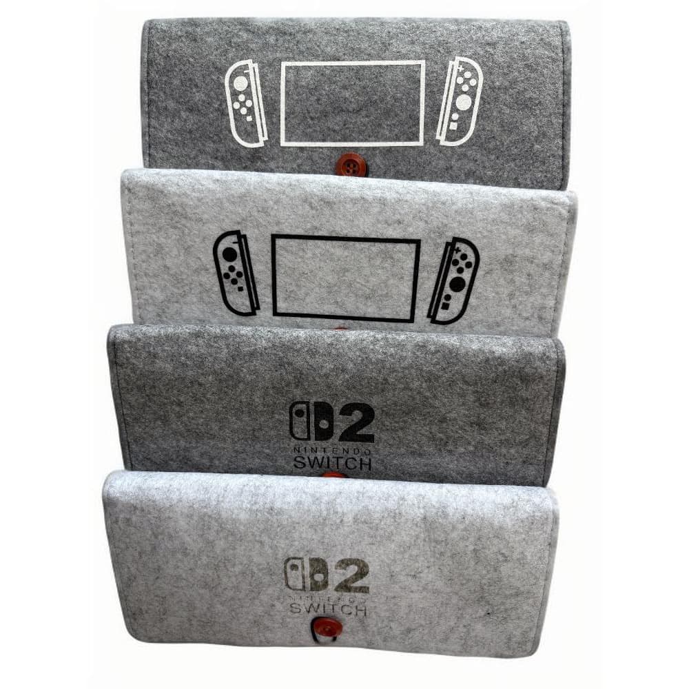 Switch2 Storage Case, Switch2 Portable Felt Soft Case, Switch2 Console Protective Soft Case